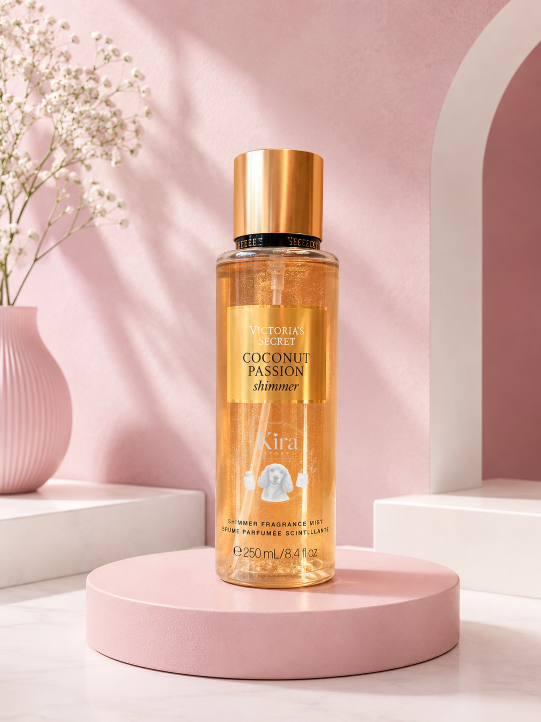 Victoria's Secret Mist Corporal con Brillo Coconut Passion